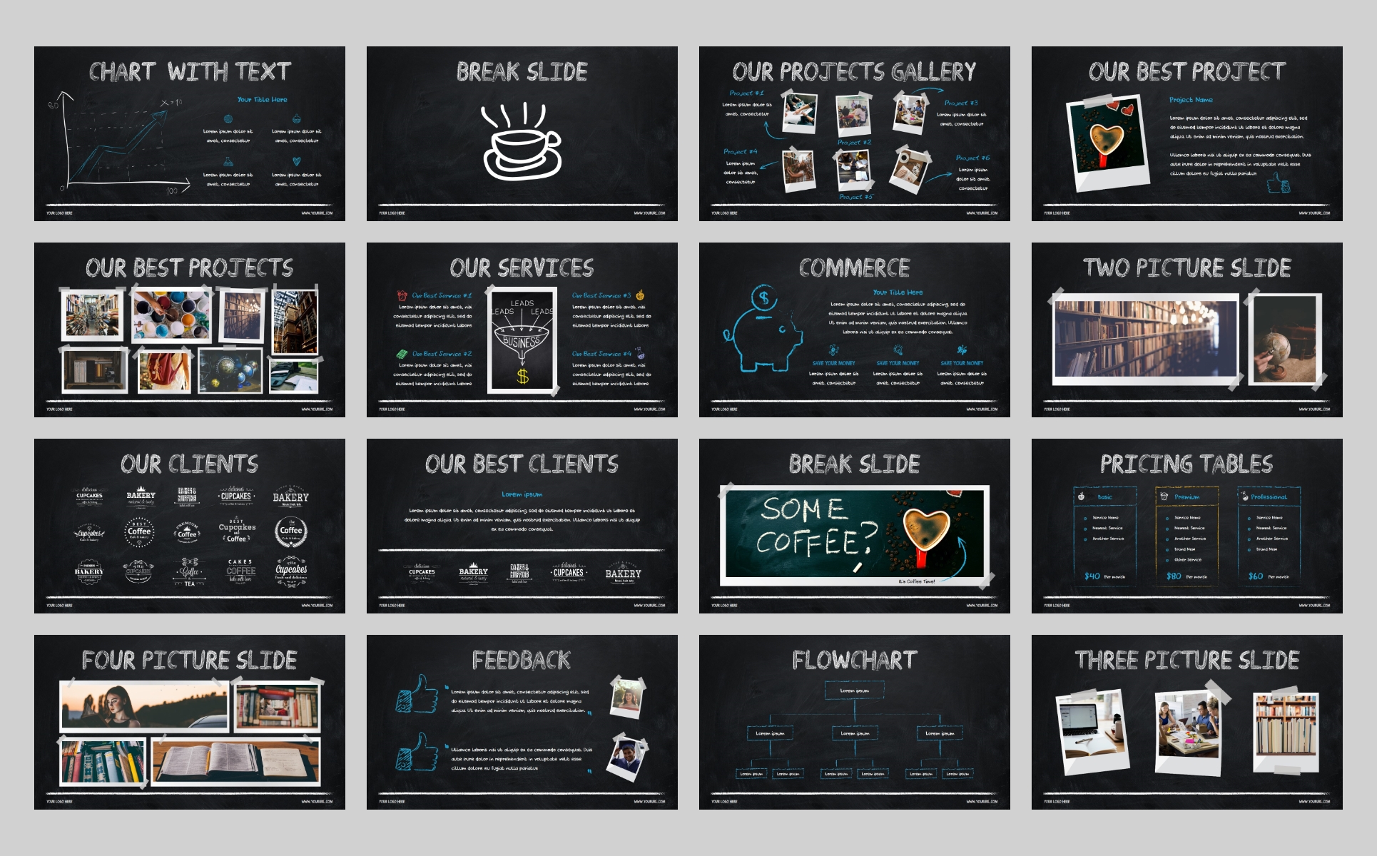Chalk PowerPoint template